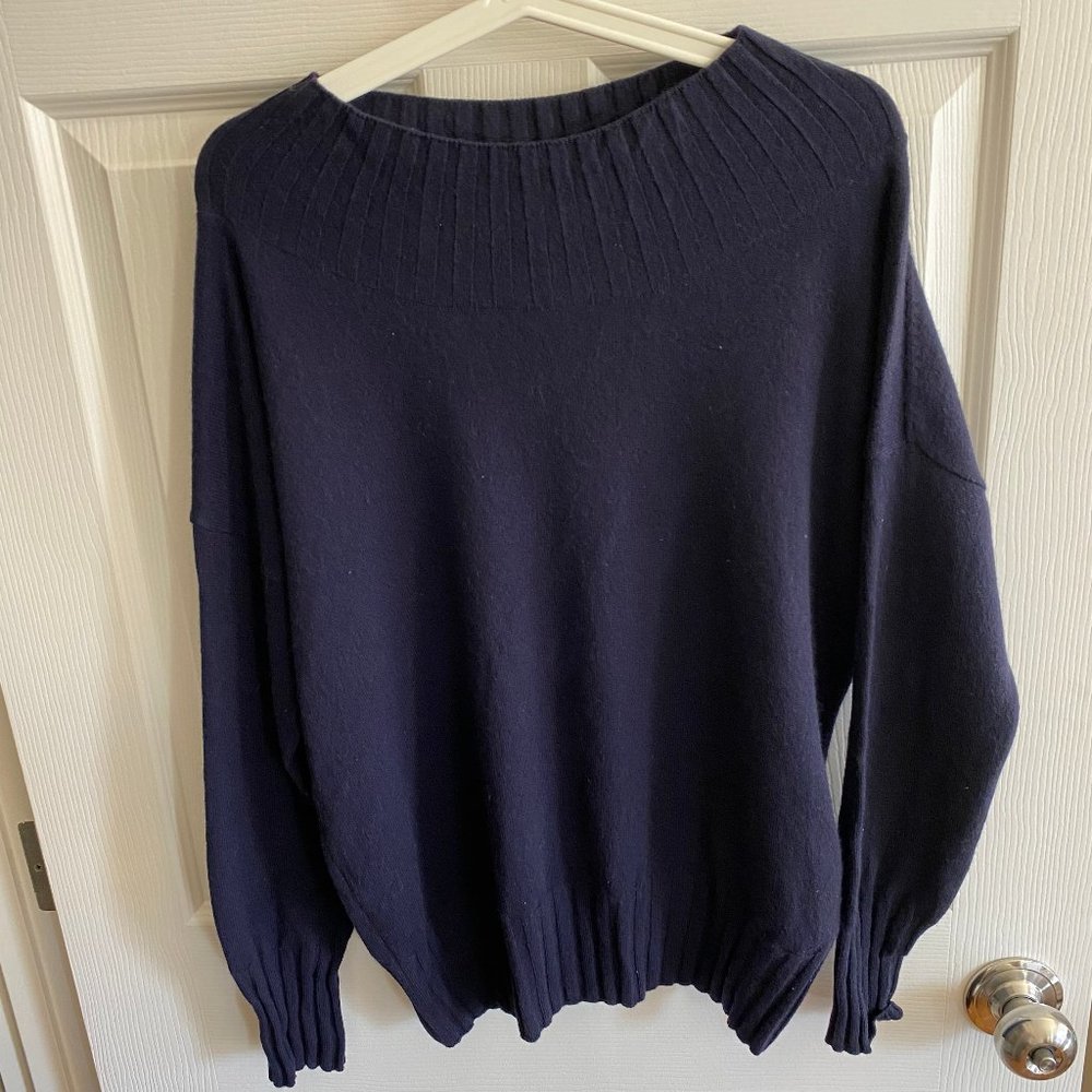 Beautiful Navy Blue Soft MiH Sweater
